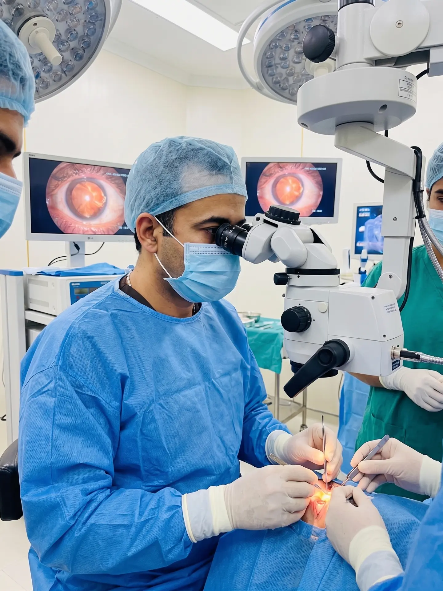 Cataract Phaco Surgery eye treatment performed by Dr. Abdul Basit in Lahore