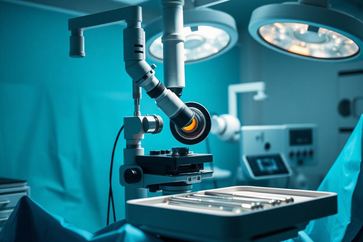 Oertli CataRhex 3 Surgical platform ophthalmic diagnostic technology at Dr. Abdul Basit's eye practice